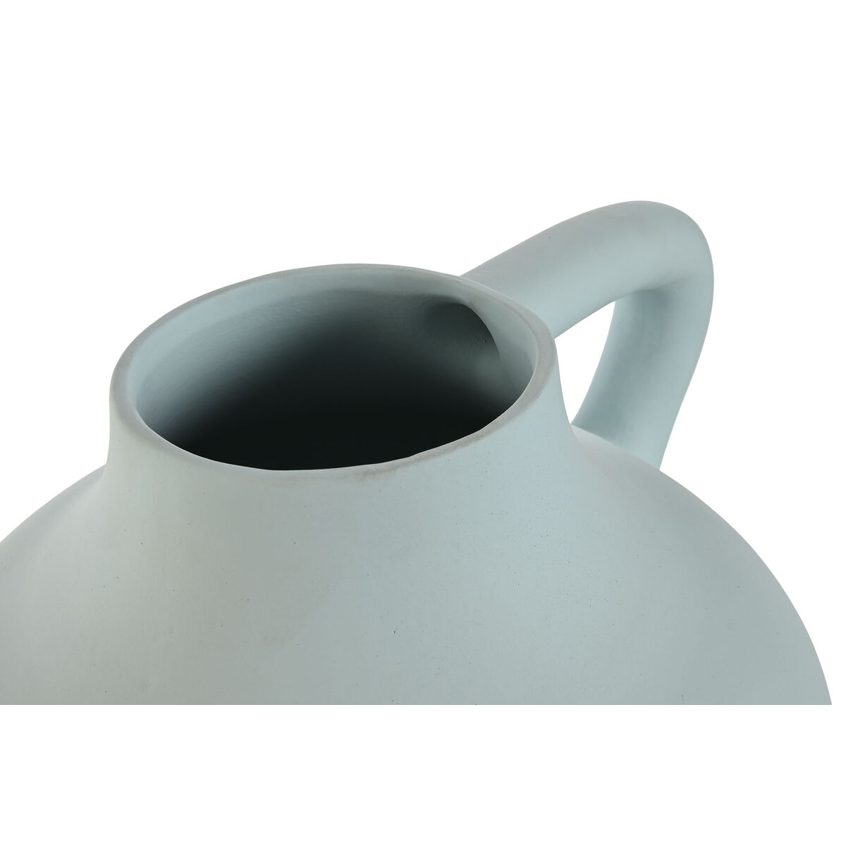 Vaso Home ESPRIT Azul celeste Grés Estilo artesanal 36 x 31 x 48 cm